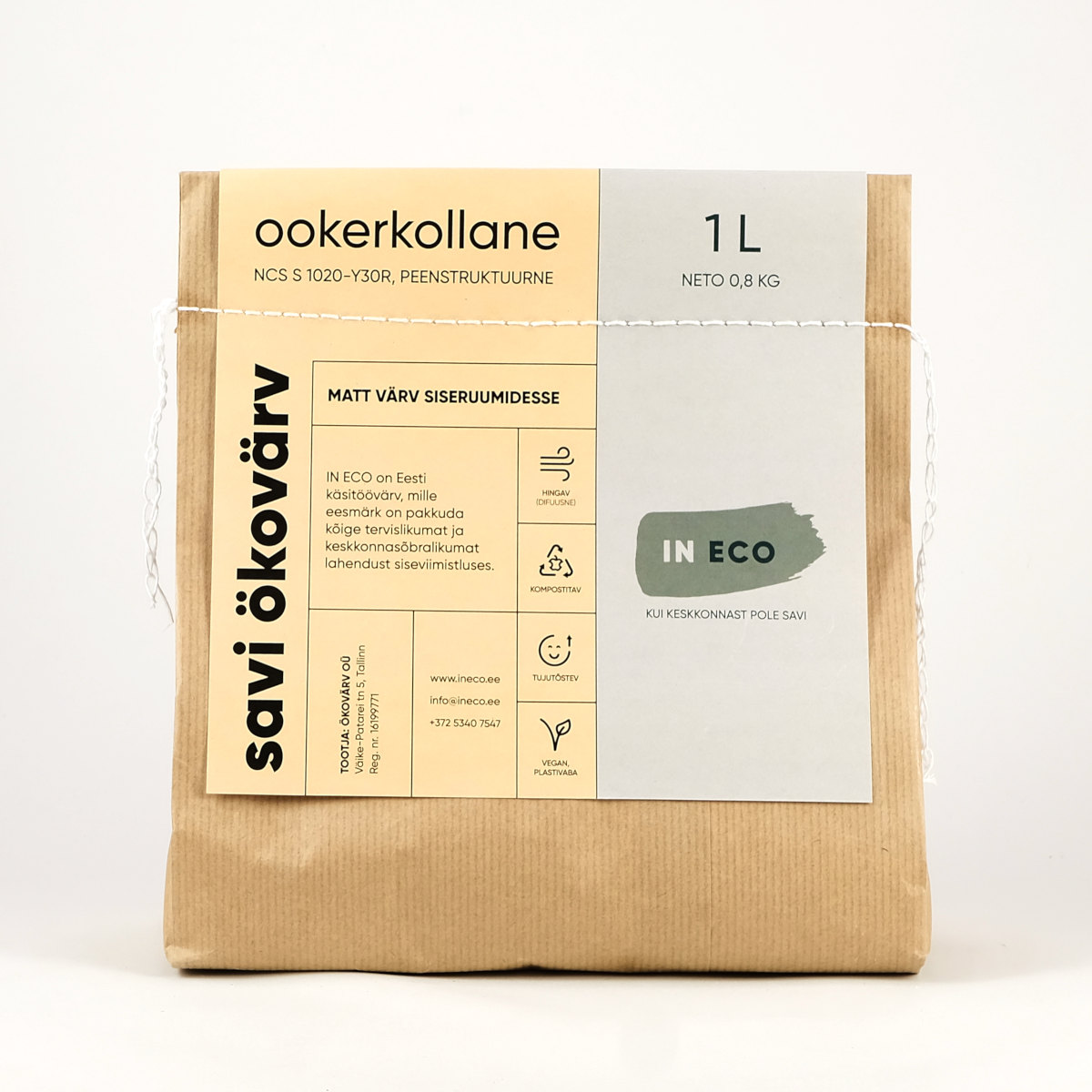 Ineco savivärv ookerkollane